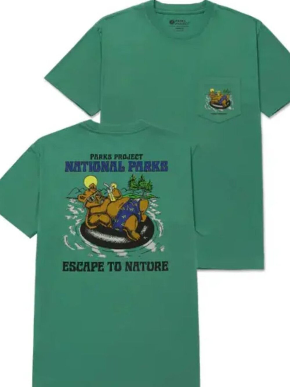 🇨🇦 Parks Project Escape to Nature Bear Float Pocket Tee